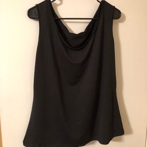Black tank top